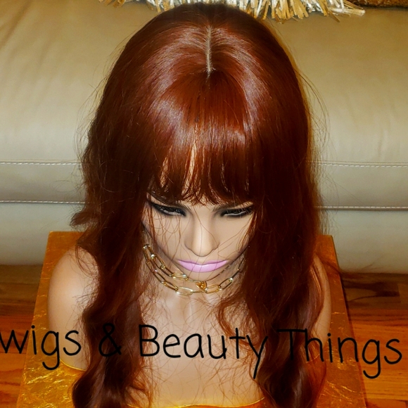 Classic Cap Wig - Blended Auburn Hair - Picture 2 of 3